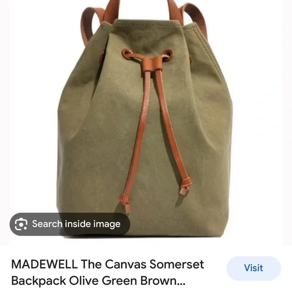 Madewell | Bags | Madewell Somerset Drawstring Backpack  display picture 1